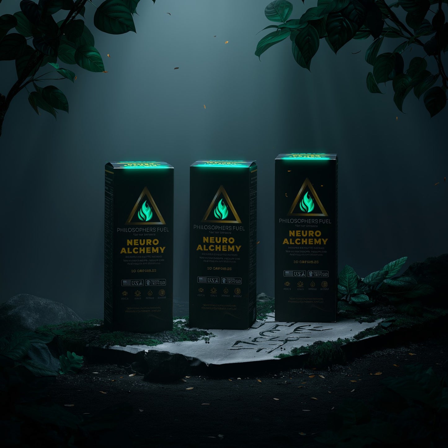 Neuro Alchemy™ — 90 Vegan Capsules | Cognitive & Stress Support Nootropic