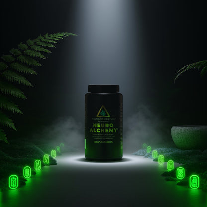 Neuro Alchemy™ — 90 Vegan Capsules | Cognitive & Stress Support Nootropic
